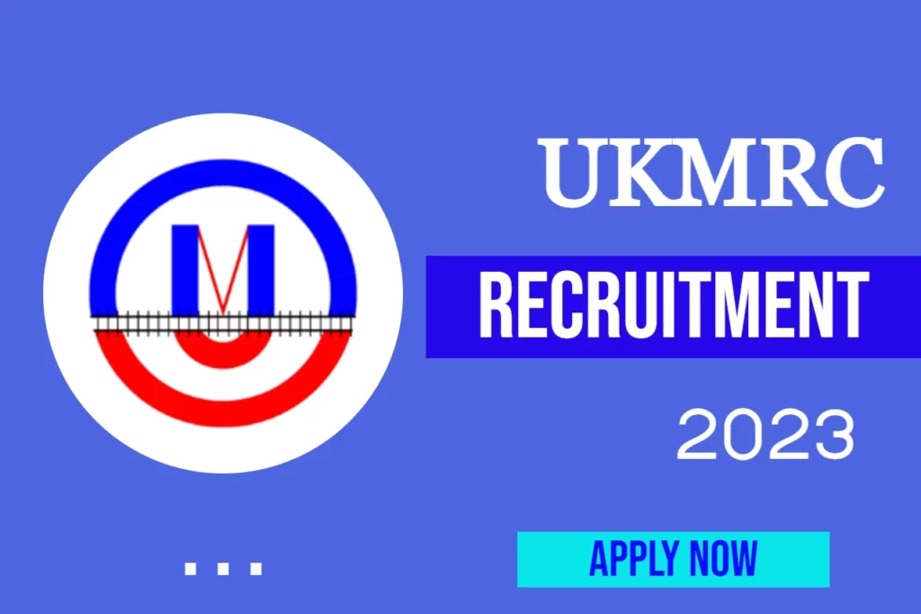 UKMRC Recruitment 2023 : मैनेजर एवं अन्य पदों के लिए ऑनलाइन आवेदन करें