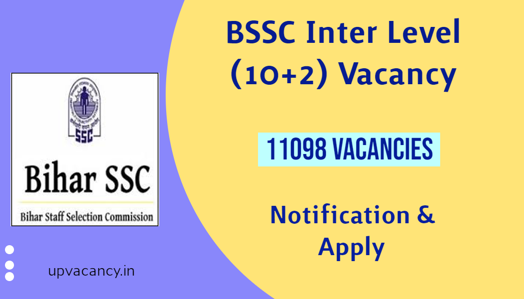 BSSC Inter Level Vacancy 2023