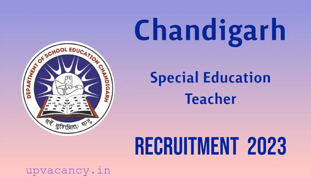 Chandigarh JBT TGT Teacher Recruitment 2023
