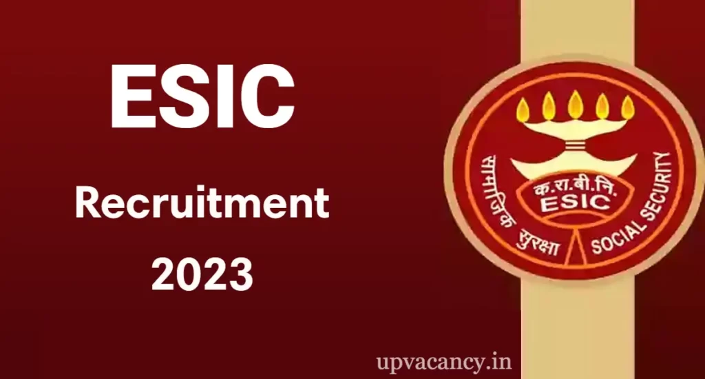 ESIC Recruitment 2023: यूडीसी, एमटीएस, स्टेनो, डॉक्टर और टीचिंग पद