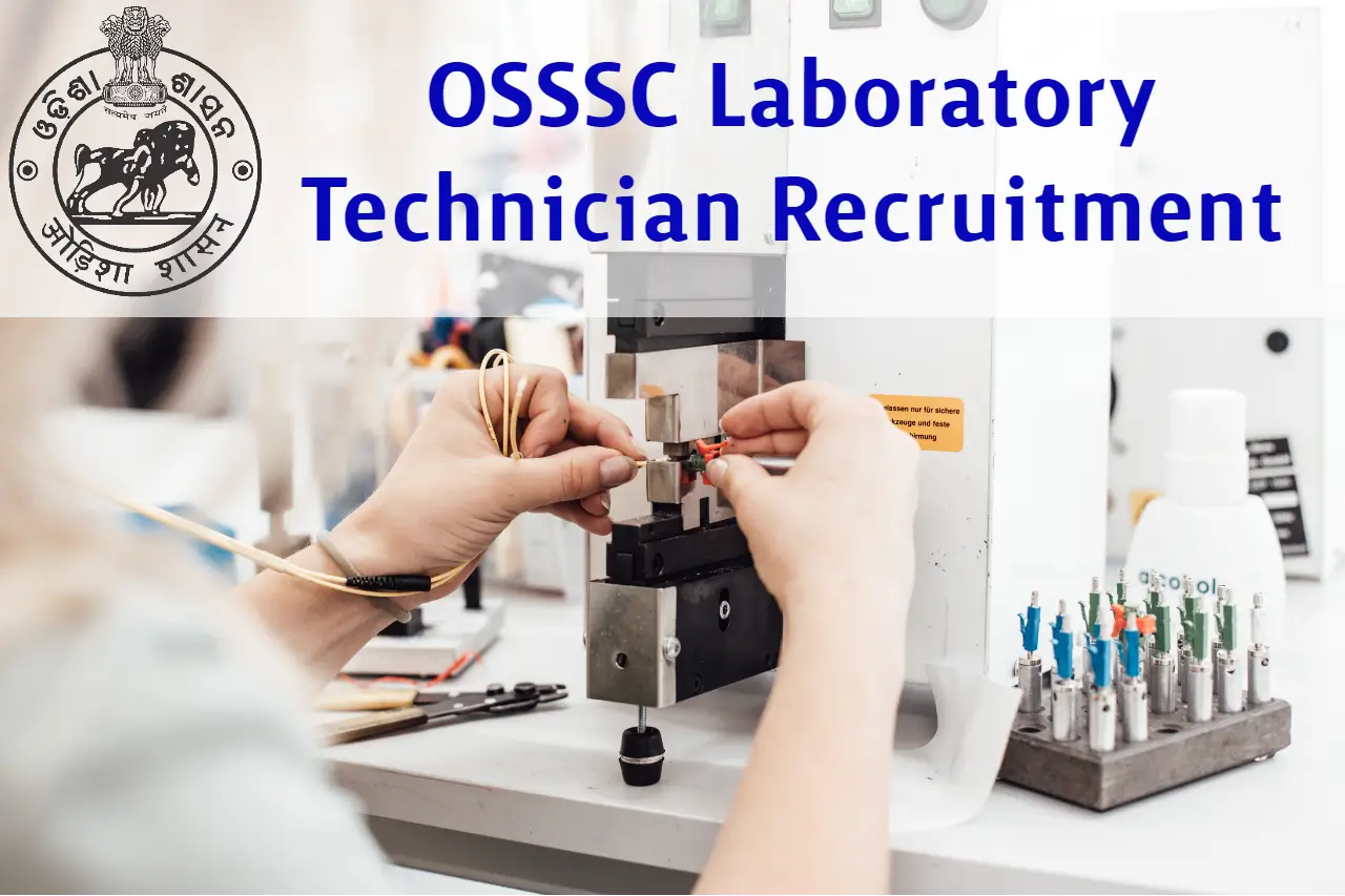 OSSSC Laboratory Technician Recruitment
