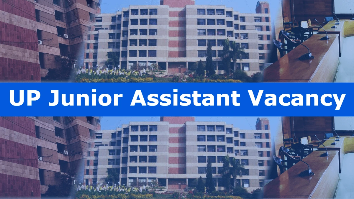 UP Junior Assistant Vacancy